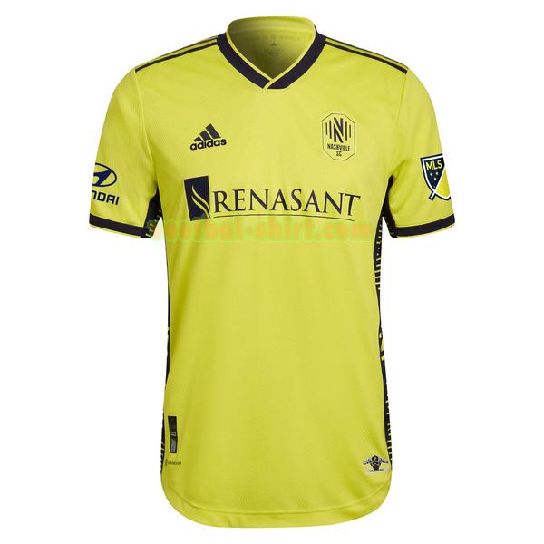 nashville sc thuis shirt 2022 2023 thailand geel mannen