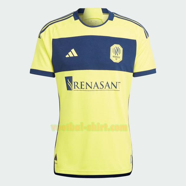 nashville sc thuis shirt 2024 2025 thailand geel mannen