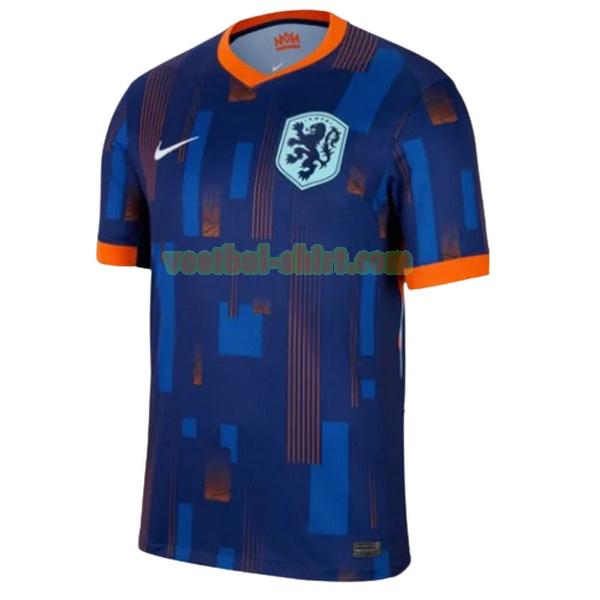 nederland uit shirt 2024 thailand blauw mannen