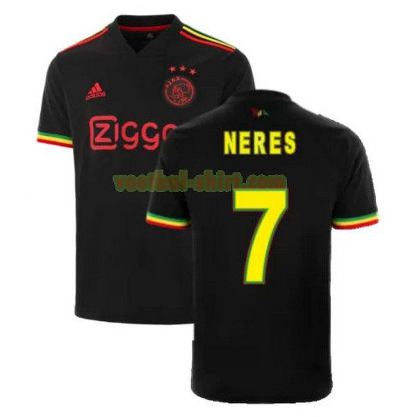 neres 7 ajax 3e shirt 2021 2022 zwart mannen