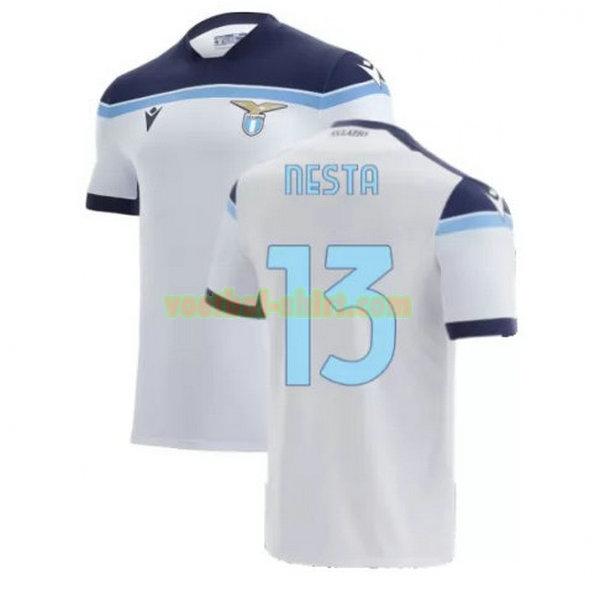 nesta 13 lazio roma uit shirt 2021 2022 wit mannen