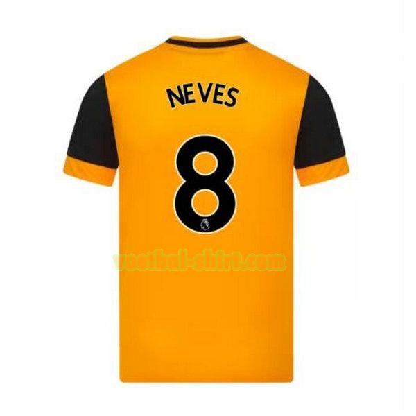 neves 8 wolves thuis shirt 2020-2021 geel mannen