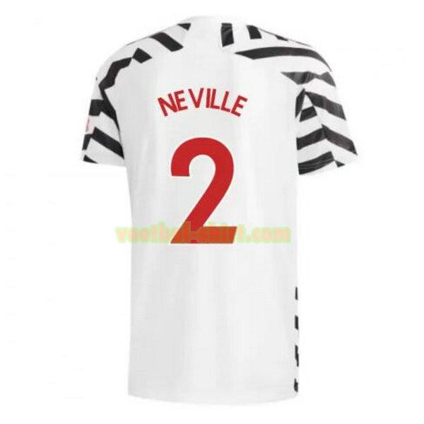 neville 2 manchester united 3e shirt 2020-2021 mannen