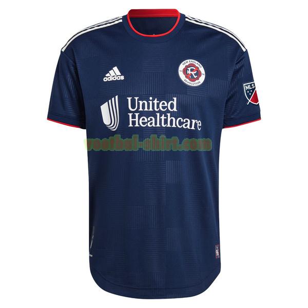 new england revolution thuis shirt 2022 2023 thailand blauw mannen