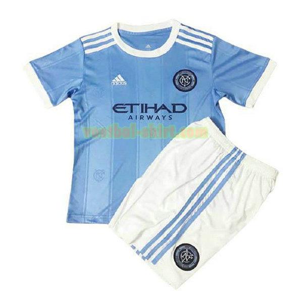 new york city thuis shirt 2021 22 blauw kinderen