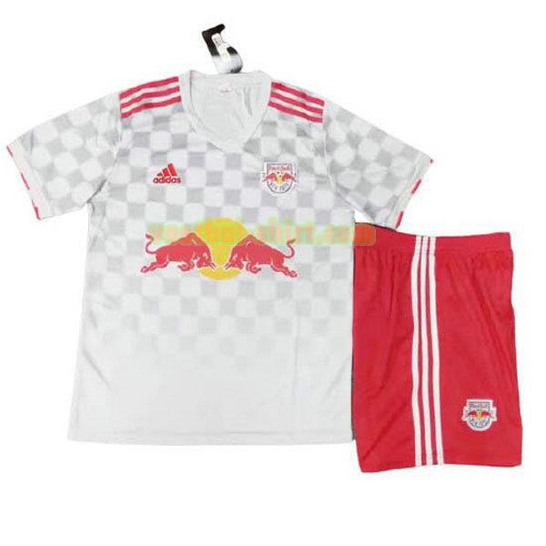 new york red bulls thuis shirt 2021 2022 wit kinderen