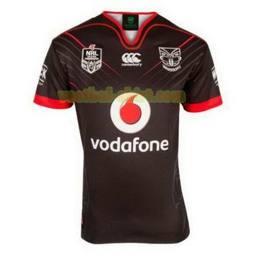new zealand warriors rugby shirt 2017-2018 zwart mannen