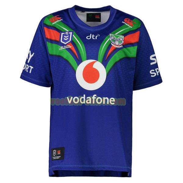 new zealand warriors thuis shirt 2021 blauw mannen