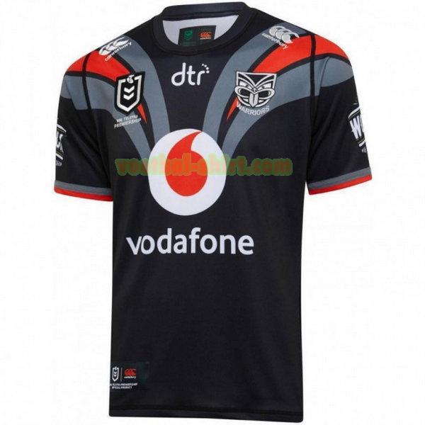 new zealand warriors uit shirt 2020 zwart mannen