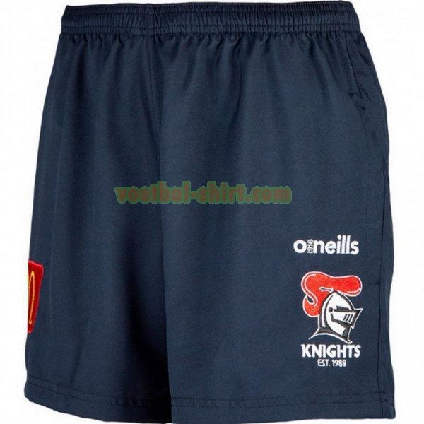 newcastle knights opleiding shorts 2020 blauw mannen