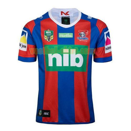 newcastle knights thuis rugby shirt 2018 rood mannen