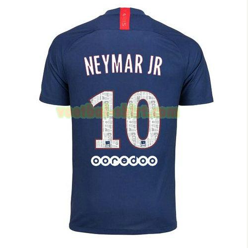 neymar jr 10 paris saint germain thuis shirt 2019-2020 mannen