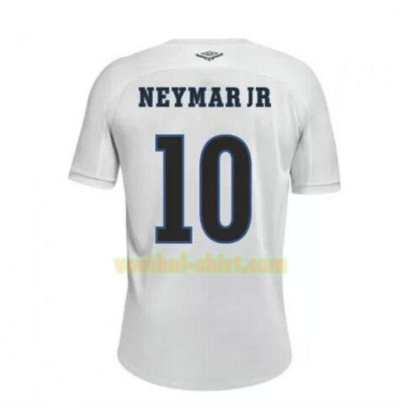 neymar jr 10 santos fc thuis shirt 2020-2021 wit mannen