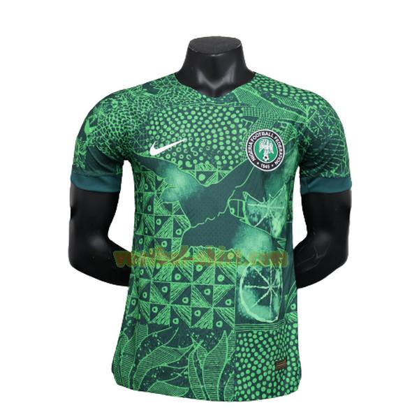 nigeria player special edition shirt 2023 groen mannen