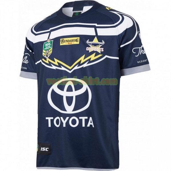 north queensland cowboys thuis shirt 2018 blauw mannen