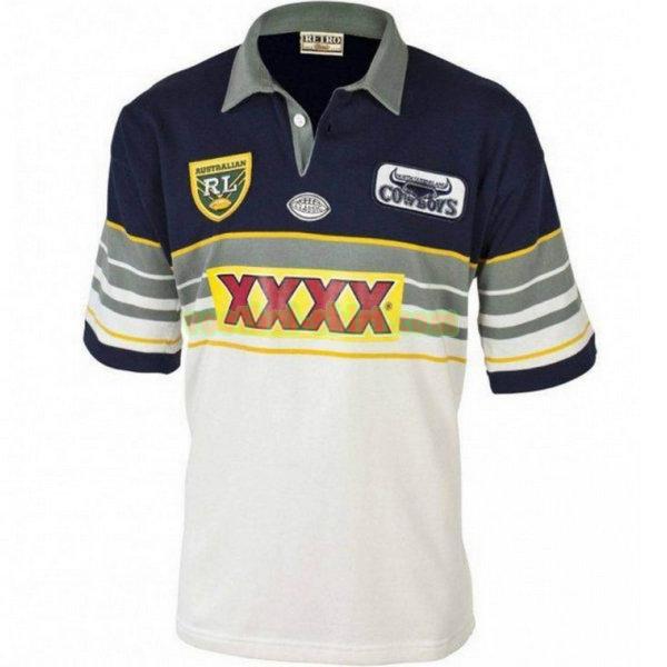 north queensland cowboys uit shirt 1995 wit mannen