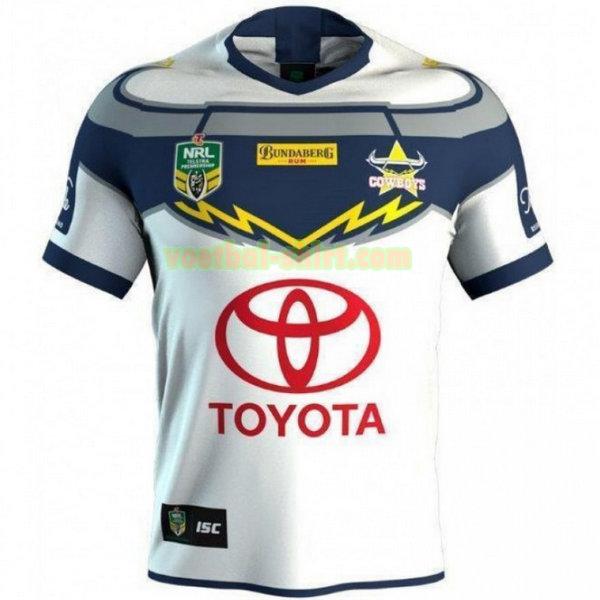 north queensland cowboys uit shirt 2018 wit mannen