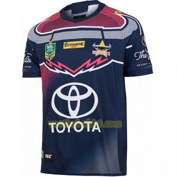 north queensland cowboys wil shirt 2018 blauw mannen