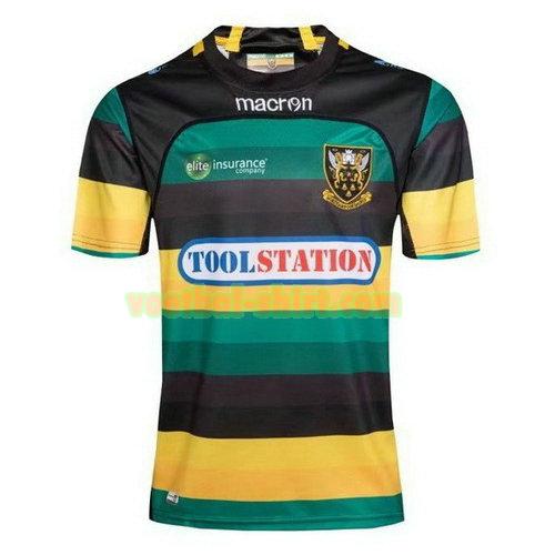 northampton saints thuis rugby shirt 2017-2018 groen mannen