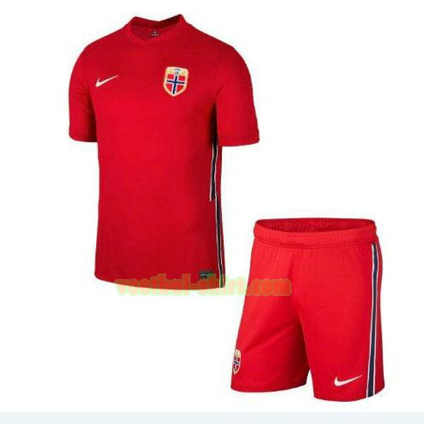 noruega thuis shirt 2021 2022 rood kinderen