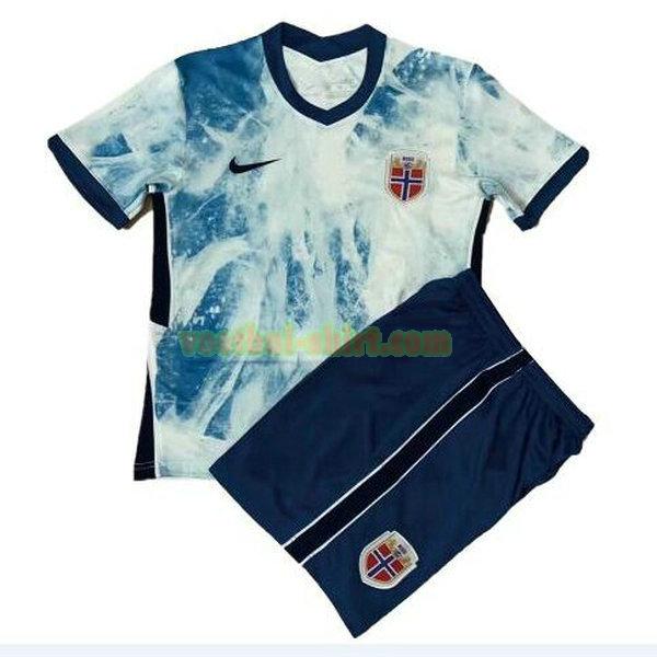 noruega uit shirt 2021 2022 blauw kinderen