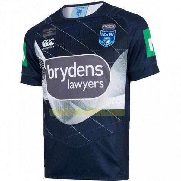 nsw blues opleiding shirt 2018 navy mannen