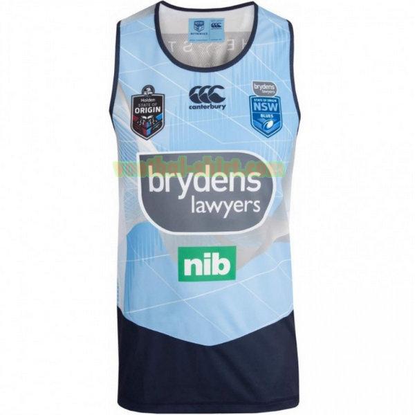 nsw blues opleiding shirt 2019 blauw mannen