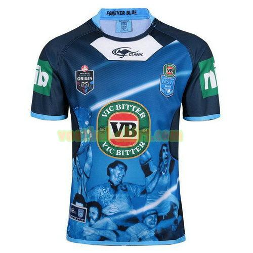 nsw blues rugby shirt 2017-2018 blauw mannen