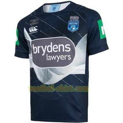 nsw blues rugbytraining 18-19 blauw mannen