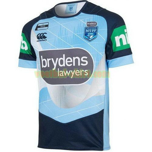nsw blues rugbytraining 2018 licht blauw mannen