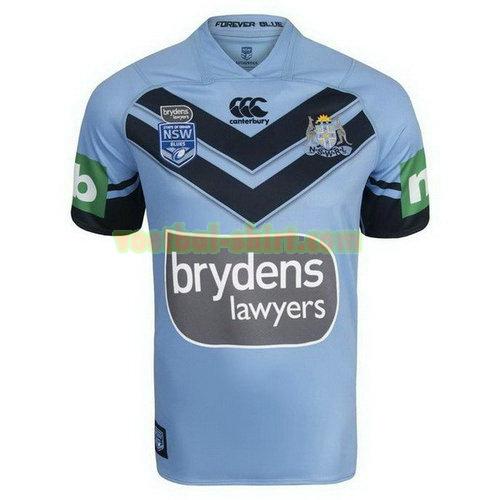 nsw blues thuis rugby shirt 2018 blauw mannen