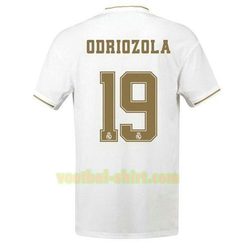 odriozola 19 real madrid thuis shirt 2019-2020 mannen