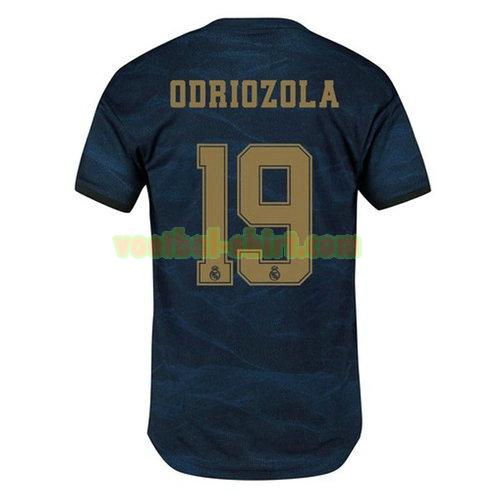 odriozola 19 real madrid uit shirt 2019-2020 mannen