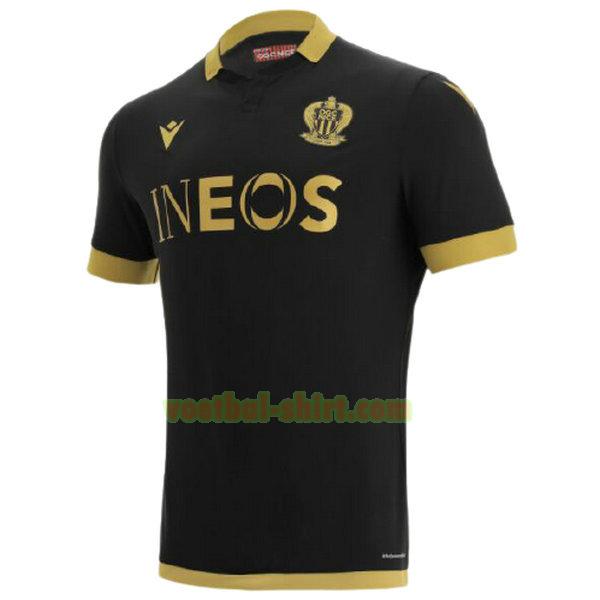 ogc nice 3e shirt 2021 2022 thailand zwart mannen