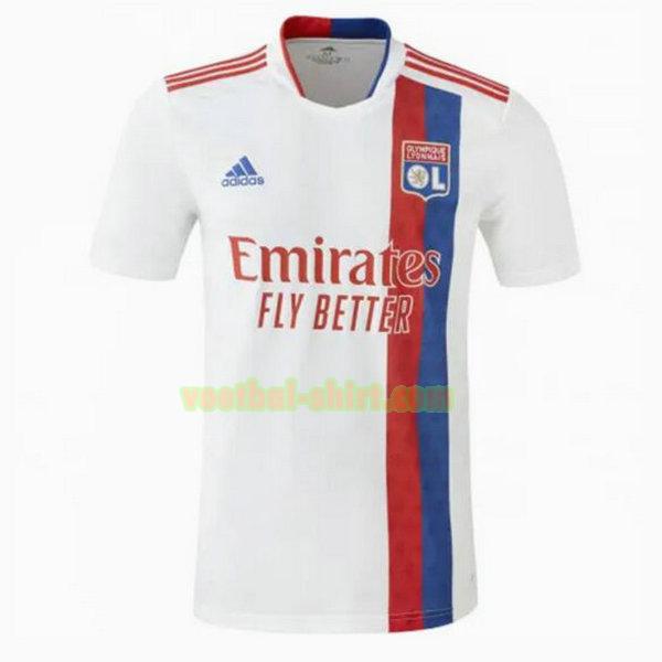 olympique lyon thuis shirt 2021 2022 thailand wit mannen