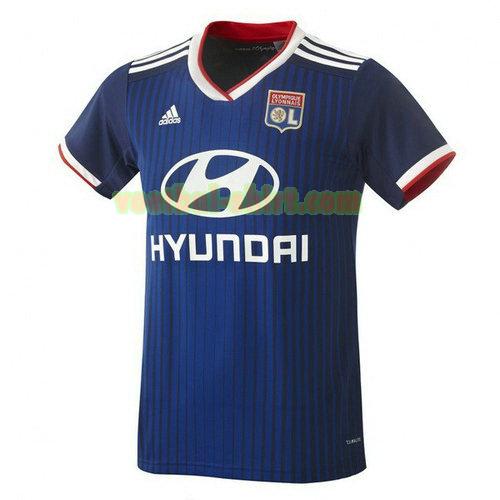 olympique lyon uit shirt 2019-2020 thailand mannen