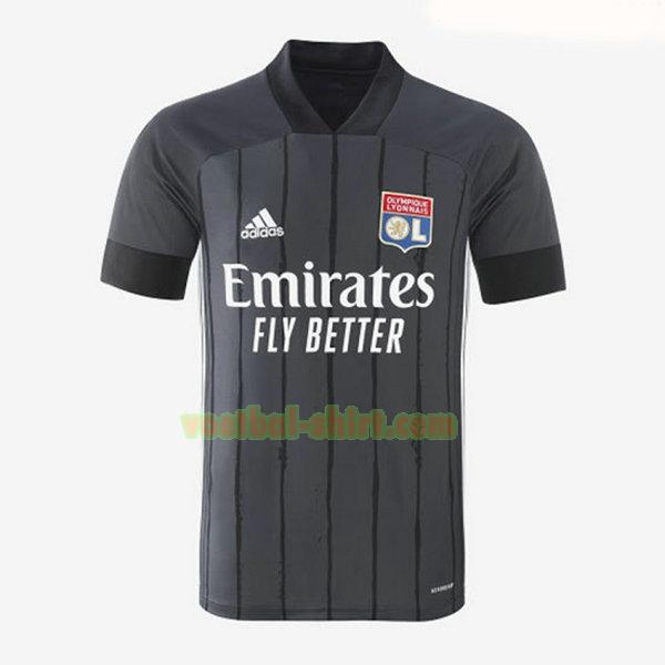 olympique lyon uit shirt 2020-2021 mannen