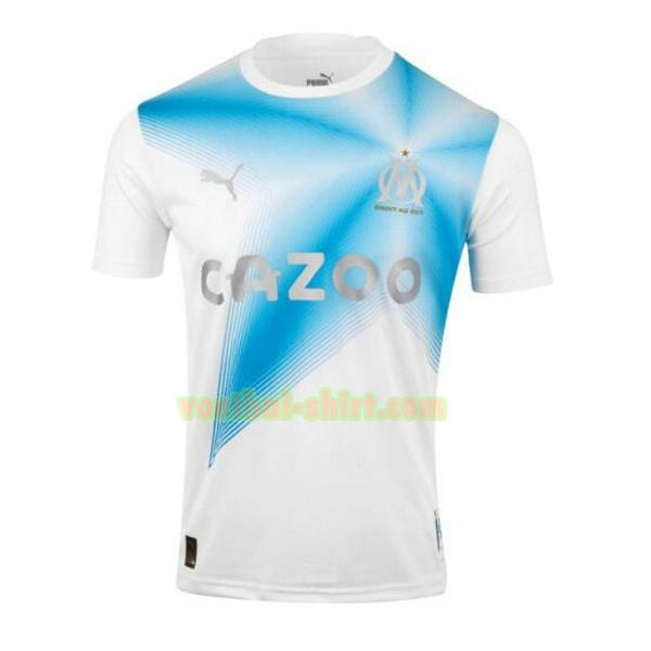 olympique marseille celebration shirt 2023 2024 wit mannen