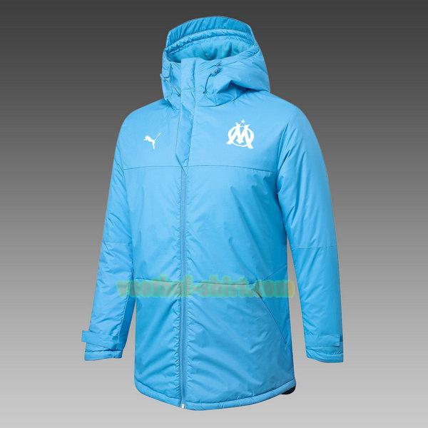 olympique marseille katoenen kleding 2021 2022 blauw mannen