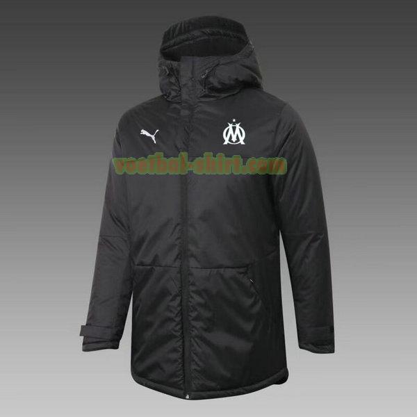 olympique marseille katoenen kleding 2021 2022 zwart mannen