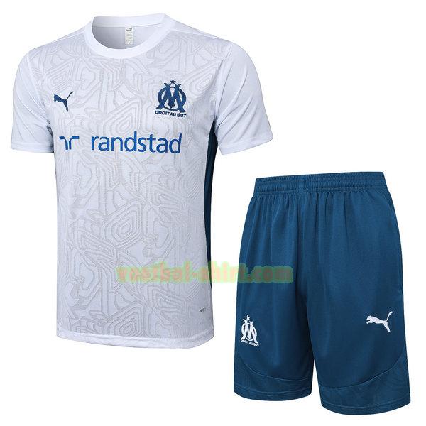 olympique marseille set entrenamiento 2024 2025 wit mannen