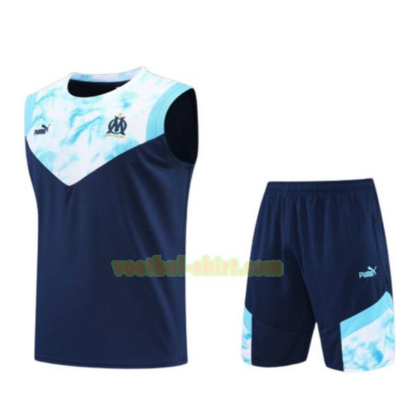 olympique marseille set vest 2022 2023 navy mannen