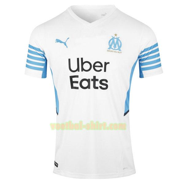 olympique marseille thuis shirt 2021 2022 thailand wit mannen