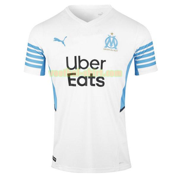 olympique marseille thuis shirt 2021 2022 wit mannen