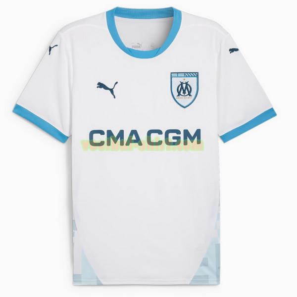 olympique marseille thuis shirt 2024 2025 wit mannen