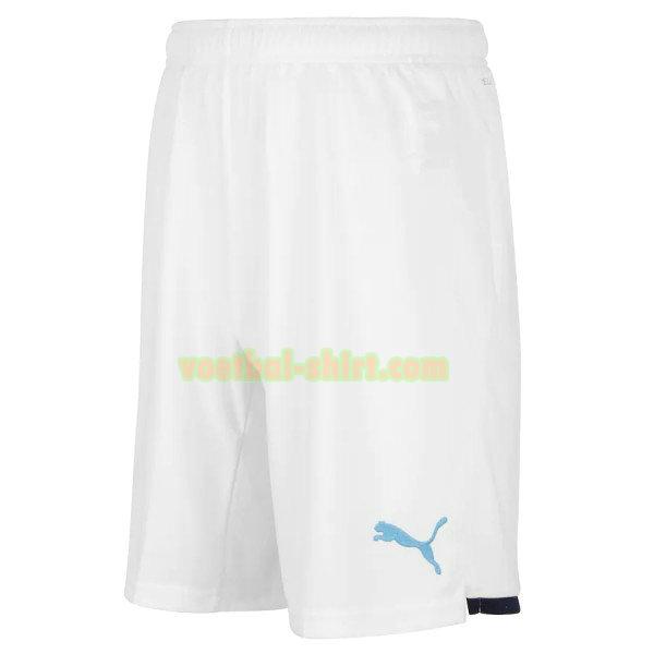 olympique marseille thuis shorts 2021 2022 wit mannen