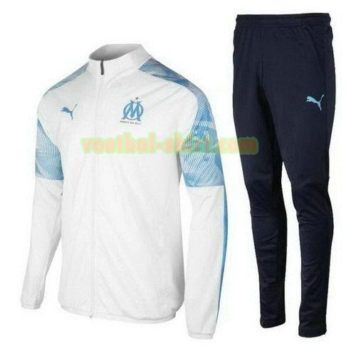 olympique marseille trainingspak 2019-2020 wit mannen