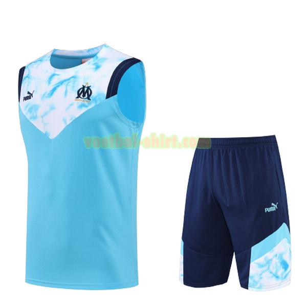 olympique marseille vest 2022 2023 wit blauw mannen