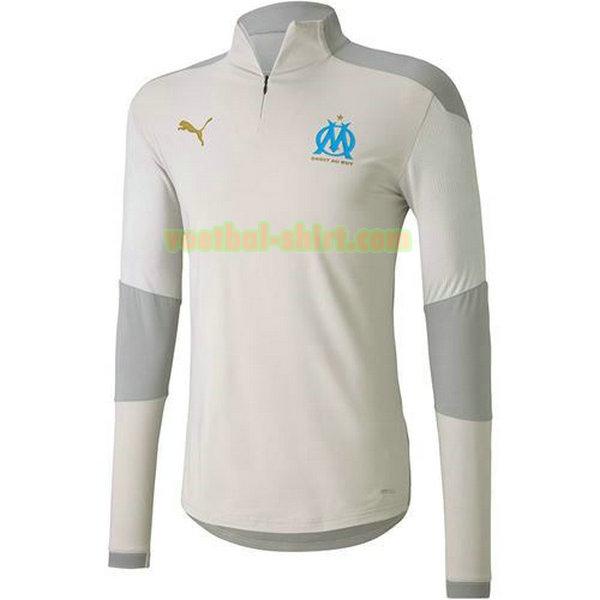 olympique marseille windjack 2020-21 blauw mannen