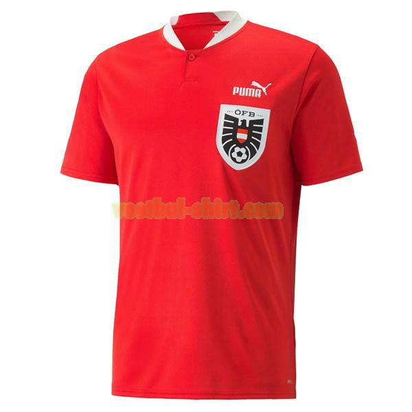 oostenrijk thailand thuis shirt 2022 rood mannen